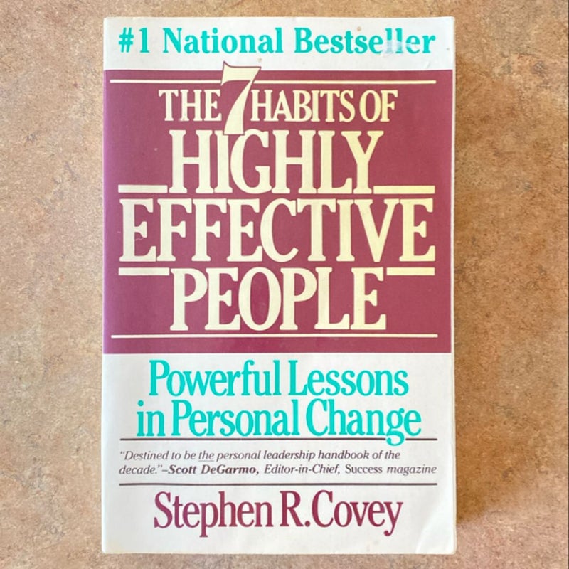 The Seven Habits of Highly Effective People