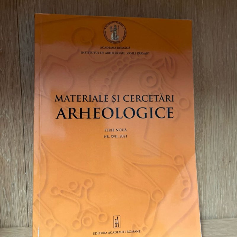 Materiale și Cercetări Arheologice Serie Noua NR. XV11, 2011  (English/Romana)