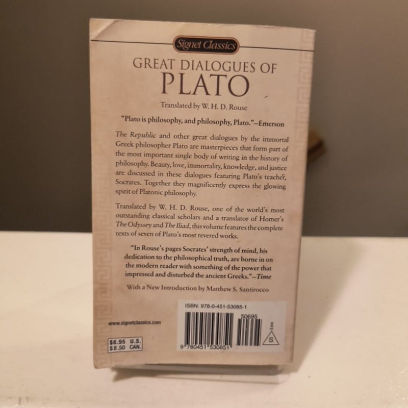 Great Dialogues of Plato