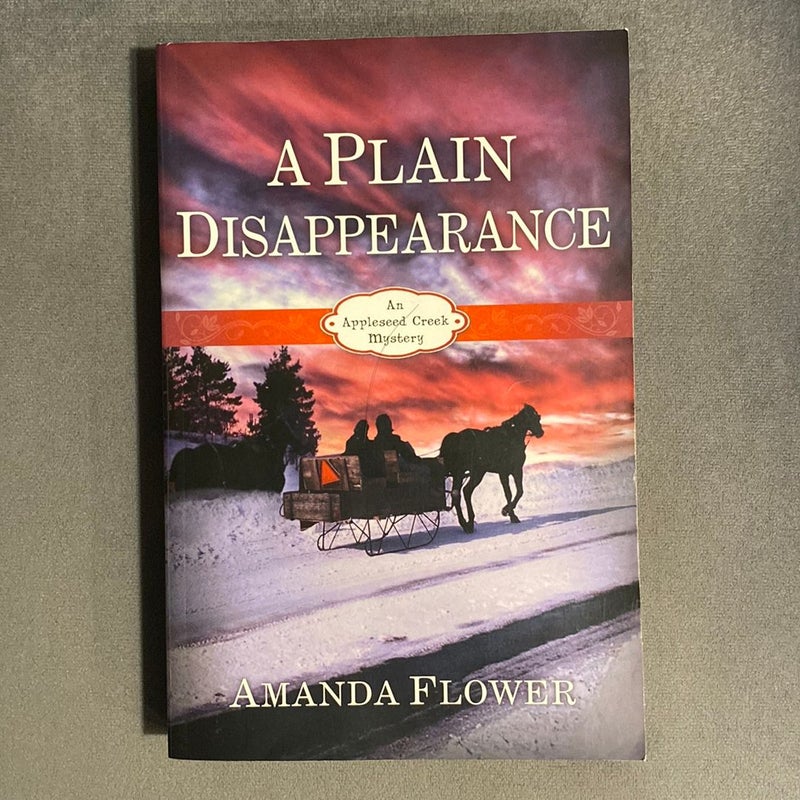 A Plain Disappearance