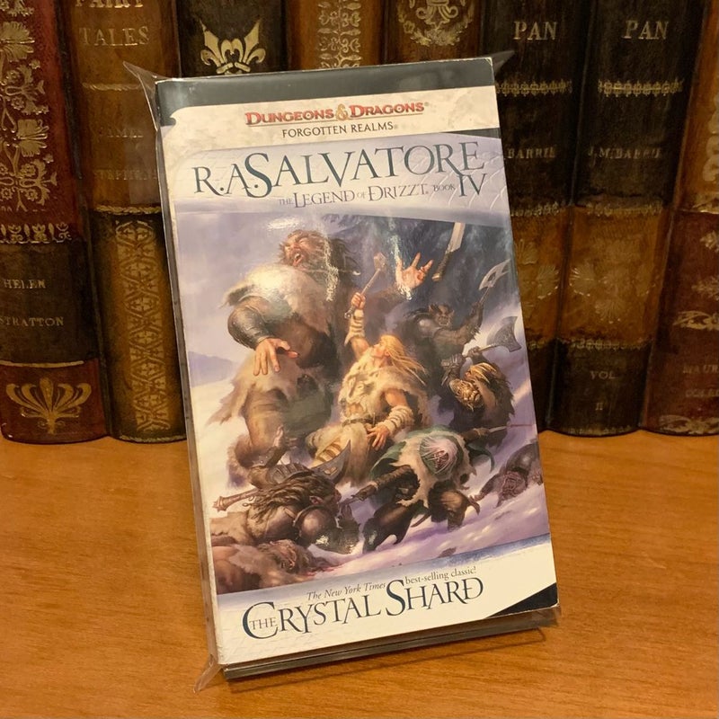 Forgotten Realms: The Crystal Shard, Legend of Drizzt, Icewind Dale 1, Reprint Edition