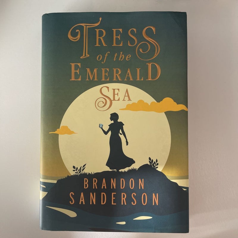 Tress of the Emerald Sea by Brandon Sanderson, Hardcover