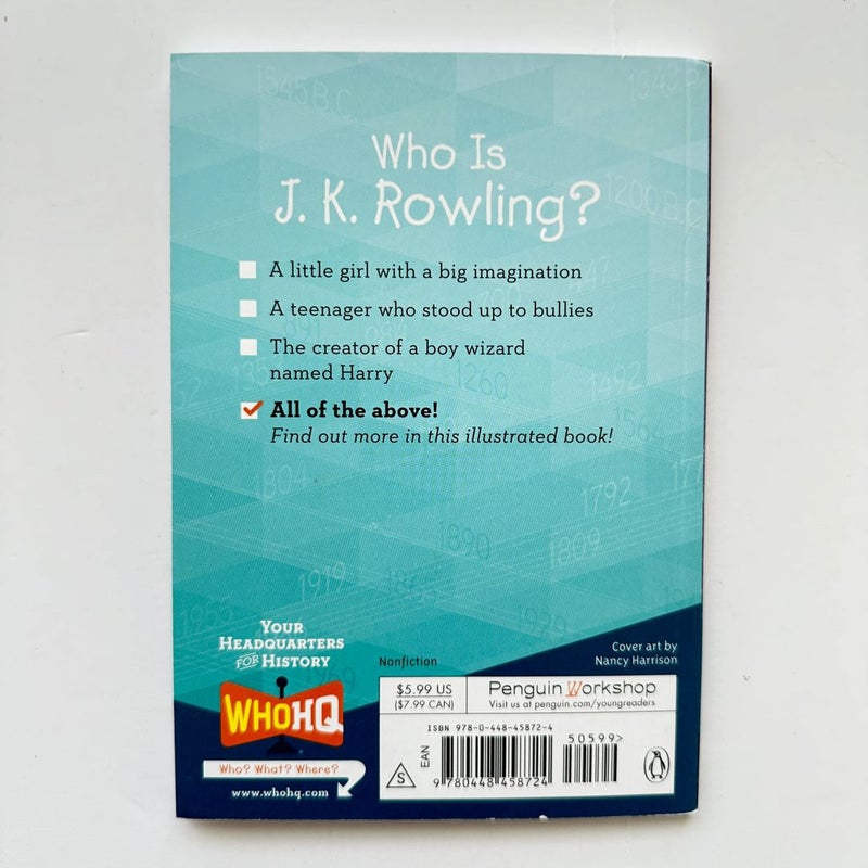 Who is J.K. Rowling?