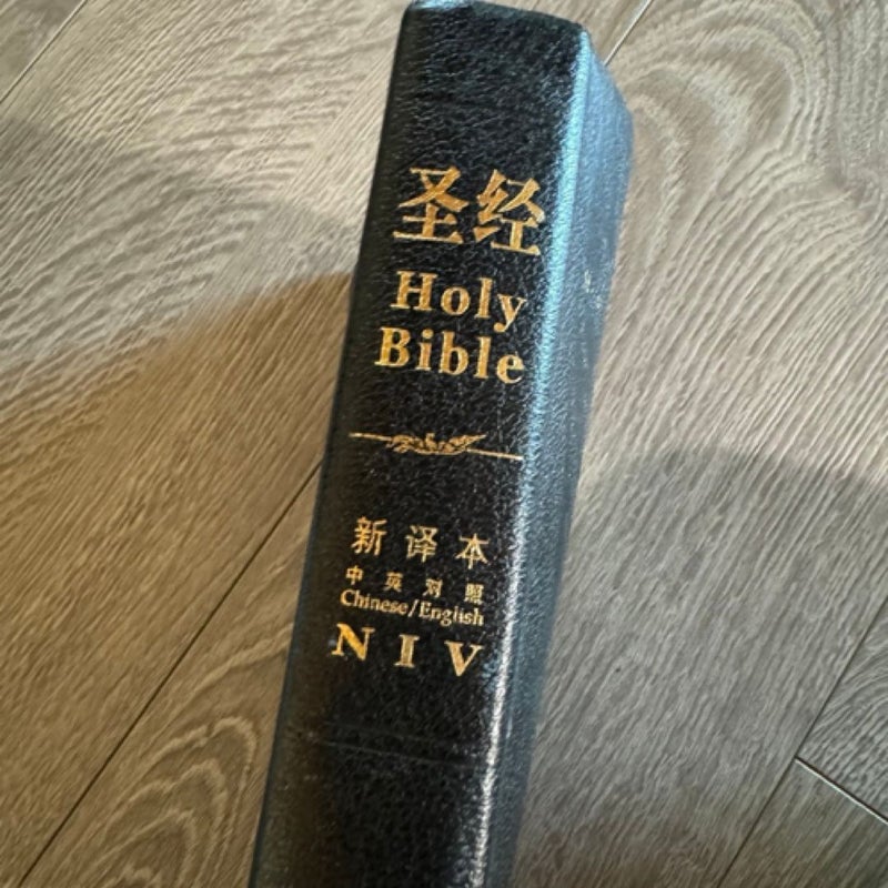 NIV Holy Bible New International Chinese English Translated Book