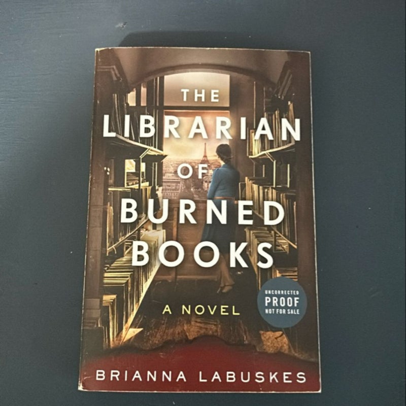 ARC The Librarian of Burned Books