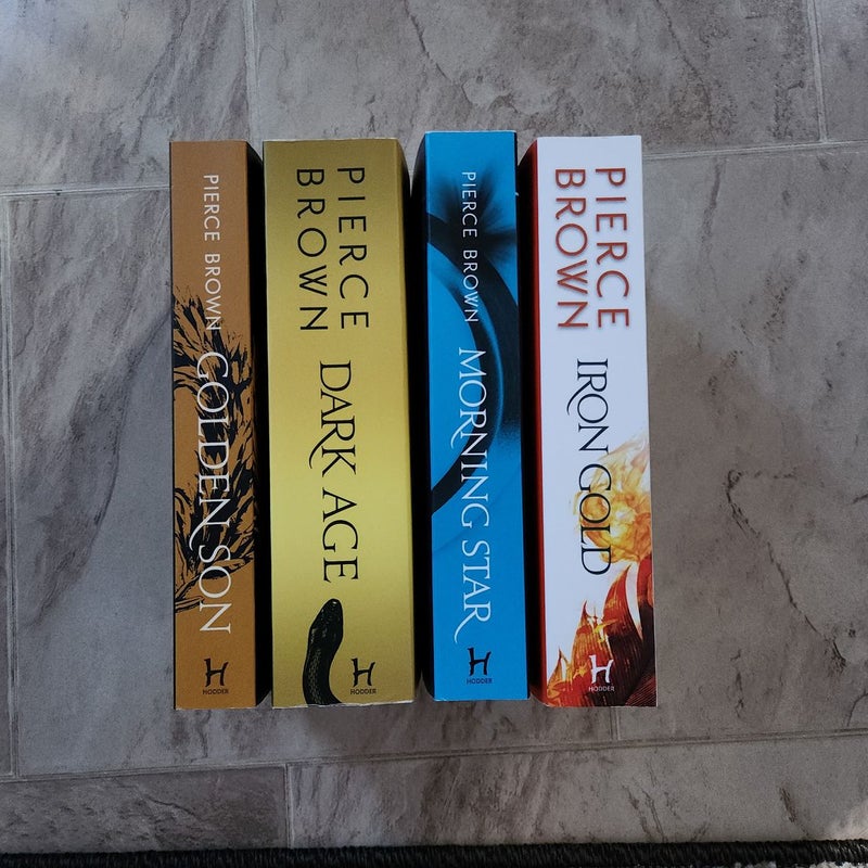 Red Rising Series (Books 2-4) UK paperbacks