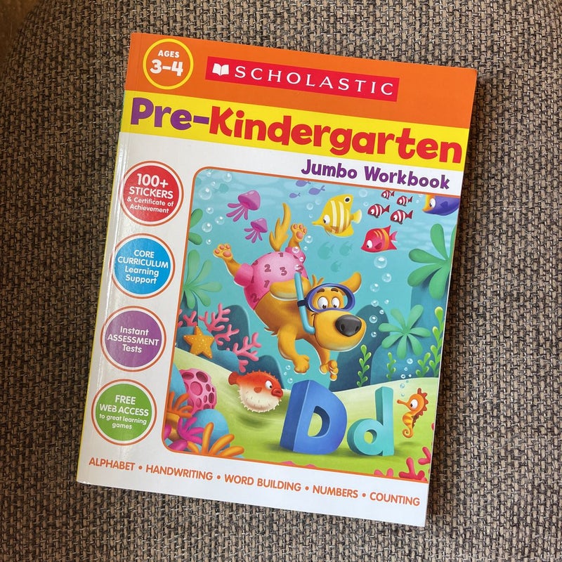 Kindergarten Wipe-Clean Workbook: Scholastic Early Learners (Wipe-Clean Workbook)