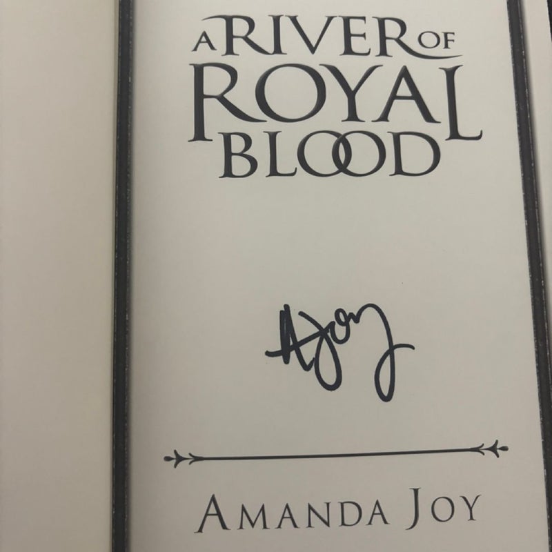 A river of royal blood ( Fairyloot edition) and A queen of gilded horns bundle.