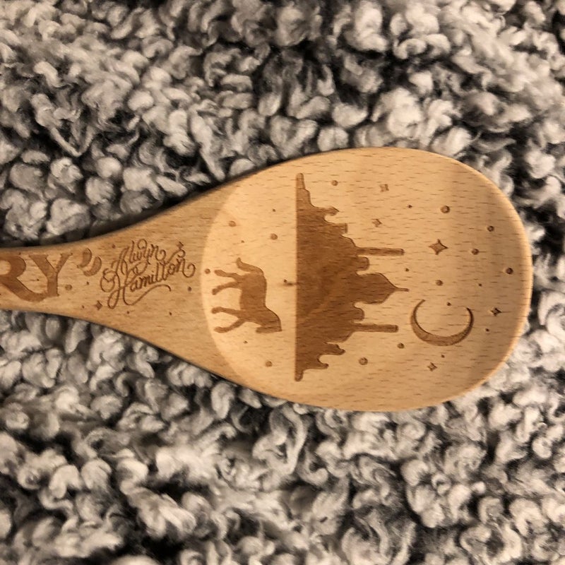 Rebel Of The Sands Decorative Wooden Spoon