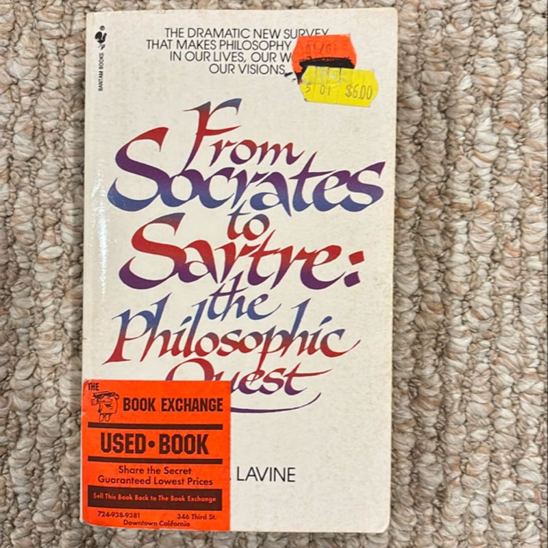 From Socrates to Sartre