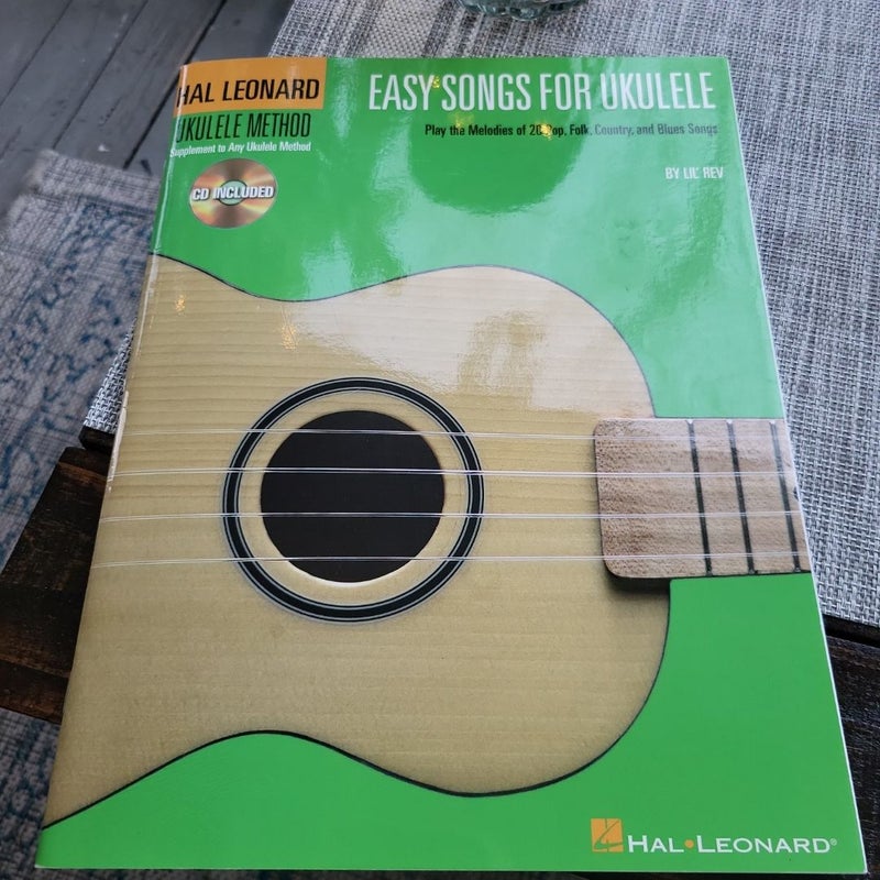 Easy Songs for Ukulele - Hal Leonard Ukulele Method Book/Online Audio