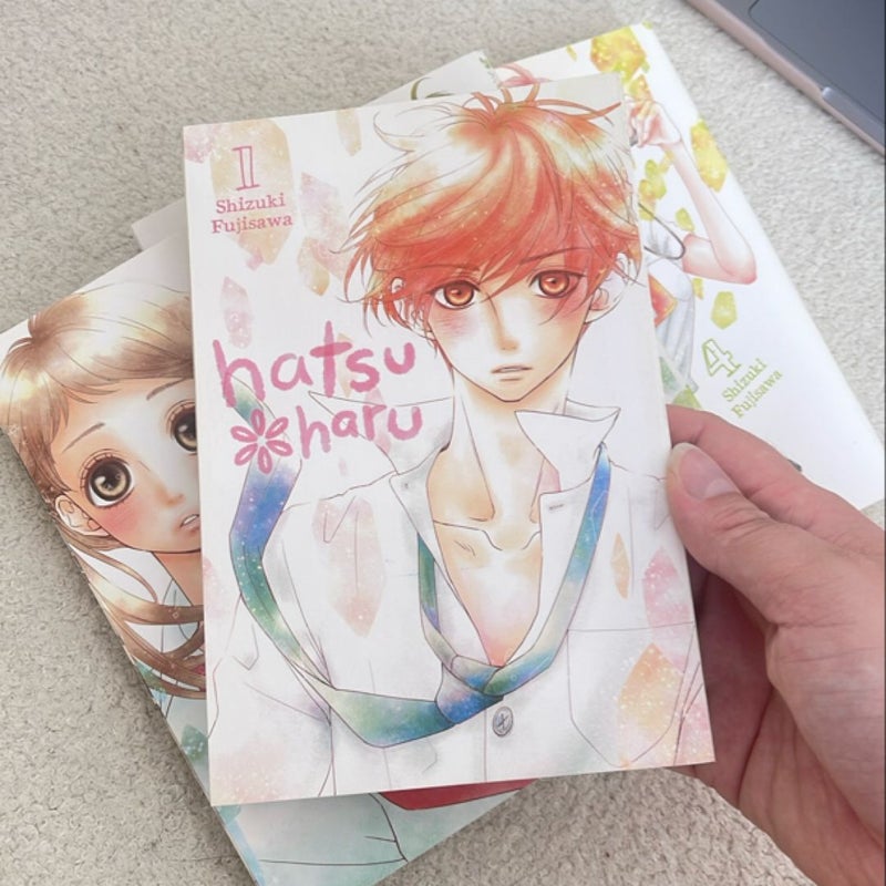 HATSU HARU VOL 1,2,3,4 LOT