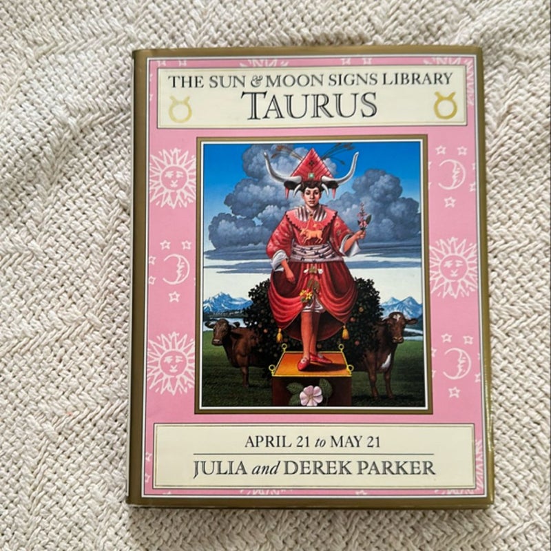 The sun and moon signs library Taurus