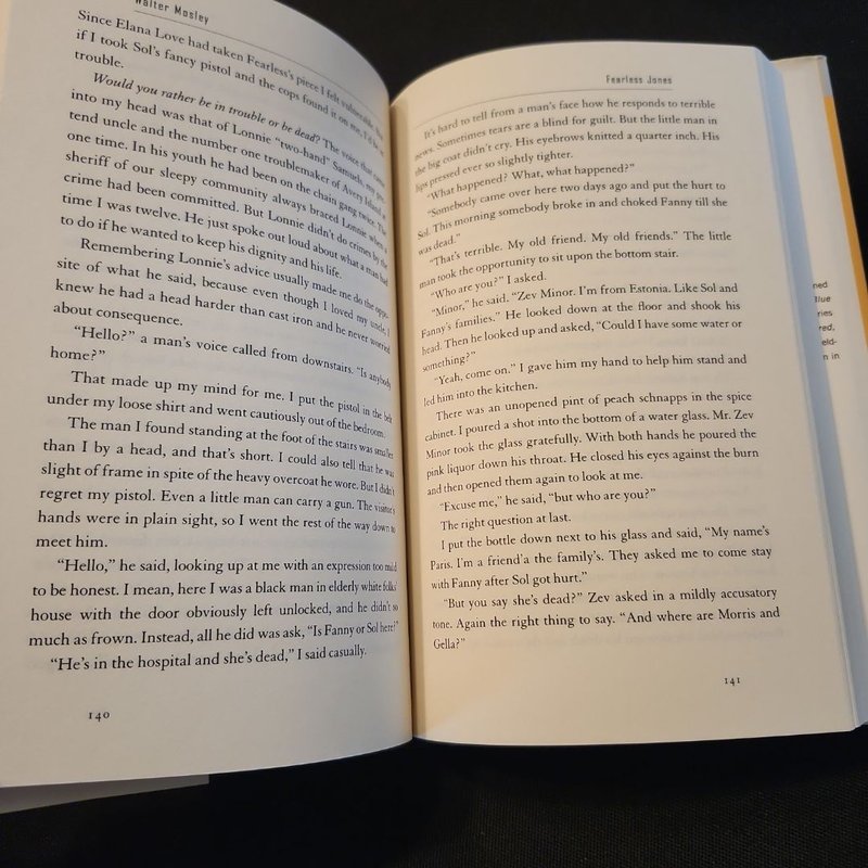 Fearless Jones by Walter Mosley, Hardcover | Pangobooks