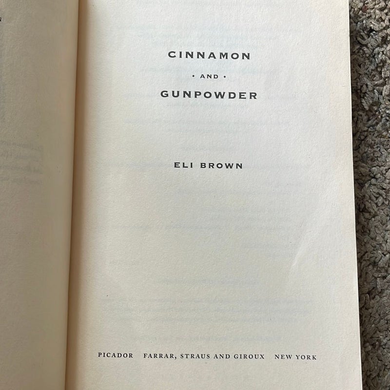 Cinnamon and Gunpowder