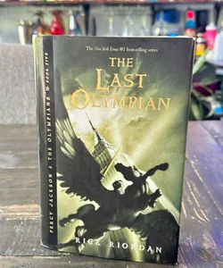 The Last Olympian (1st ed signed oop cover)