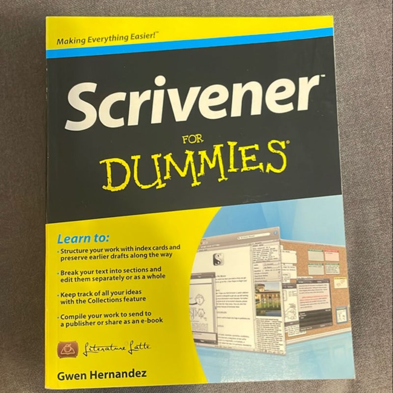 Scrivener for Dummies