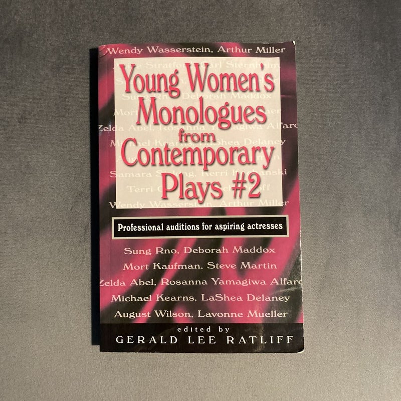 Young Women's Monologues from Contemporary Plays #2
