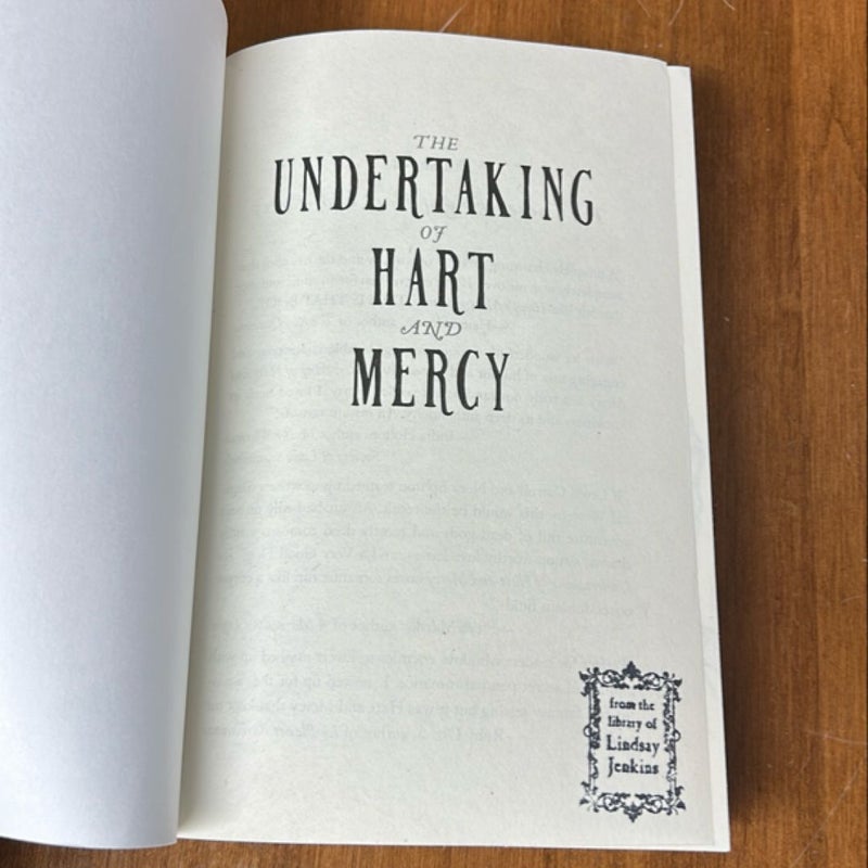 The Undertaking of Hart and Mercy by Megan Bannen