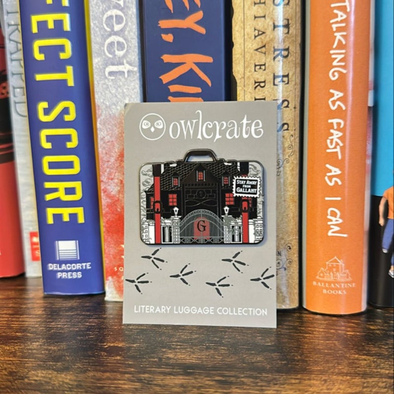 Owlcrate Literary Luggage Collection