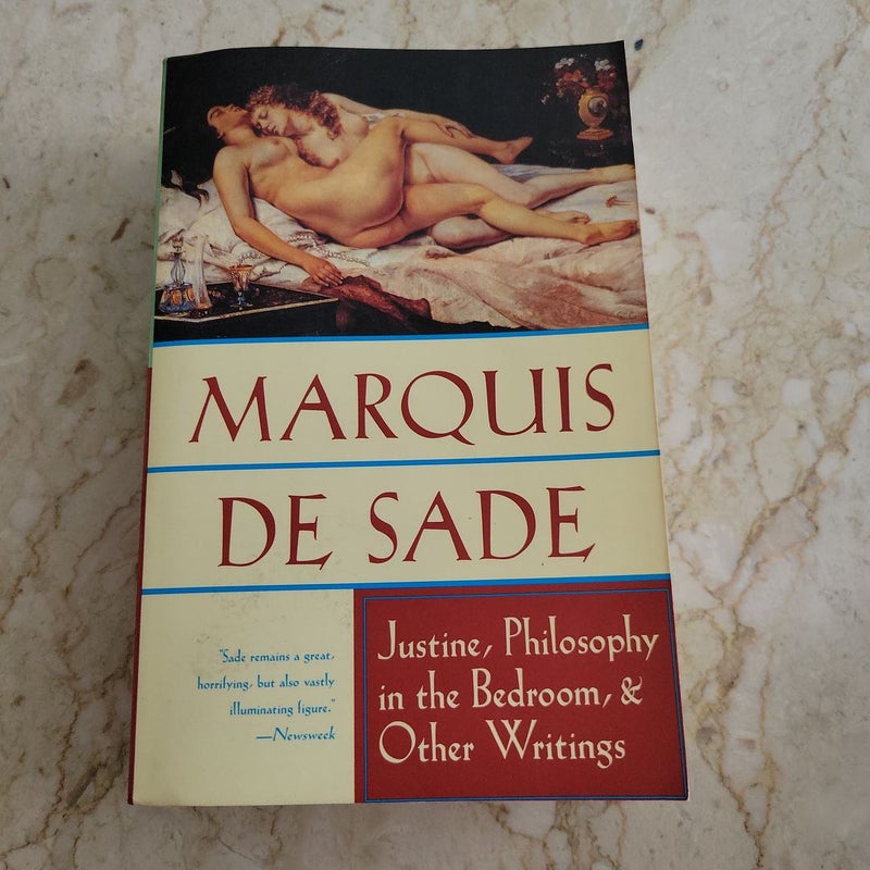 Justine, Philosophy in the Bedroom, and Other Writings
