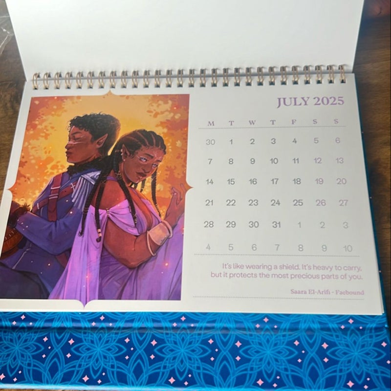 Ride or Die Desk Calendar (Illumicrate)