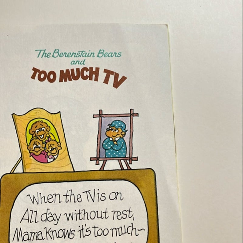 The Berenstain Bears and Too Much TV