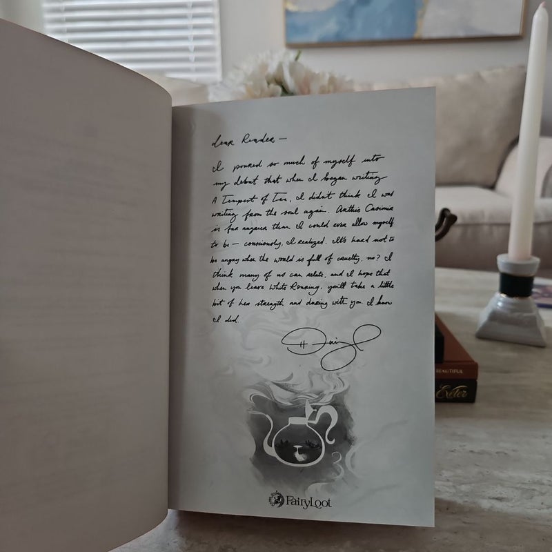 A Tempest of Tea - SIGNED FAIRYLOOT EXCLUSIVE EDITION