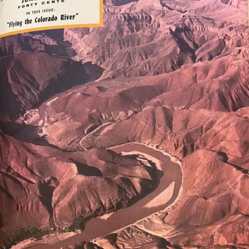 Arizona Highways 1958 Complete Year in Leatherette Binder