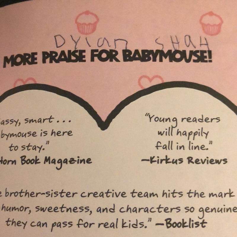 Set / Bundle of 2 Babymouse Books #16 and #14