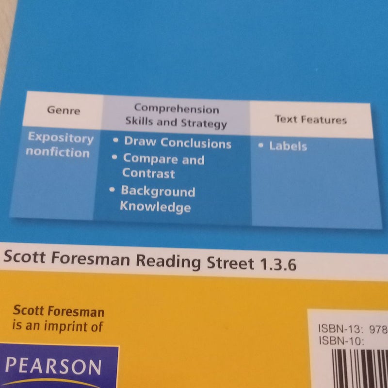 Reading 2011 Leveled Reader 1. 3. 6 on (title to Be Determined)