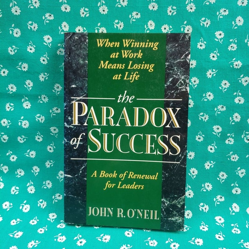 The Paradox of Success