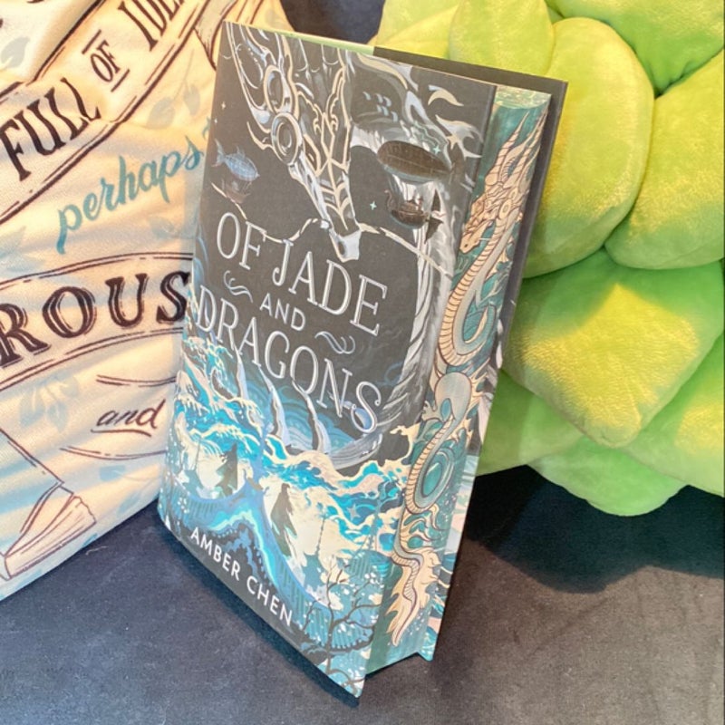 Of Jade and Dragons: June 2024 Illumicrate Box w/book