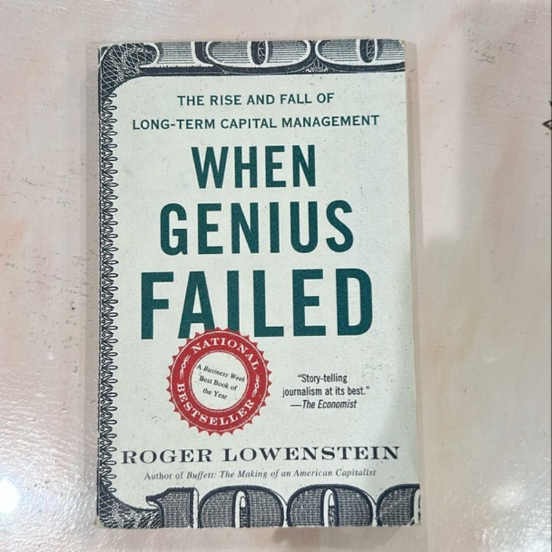 When Genius Failed