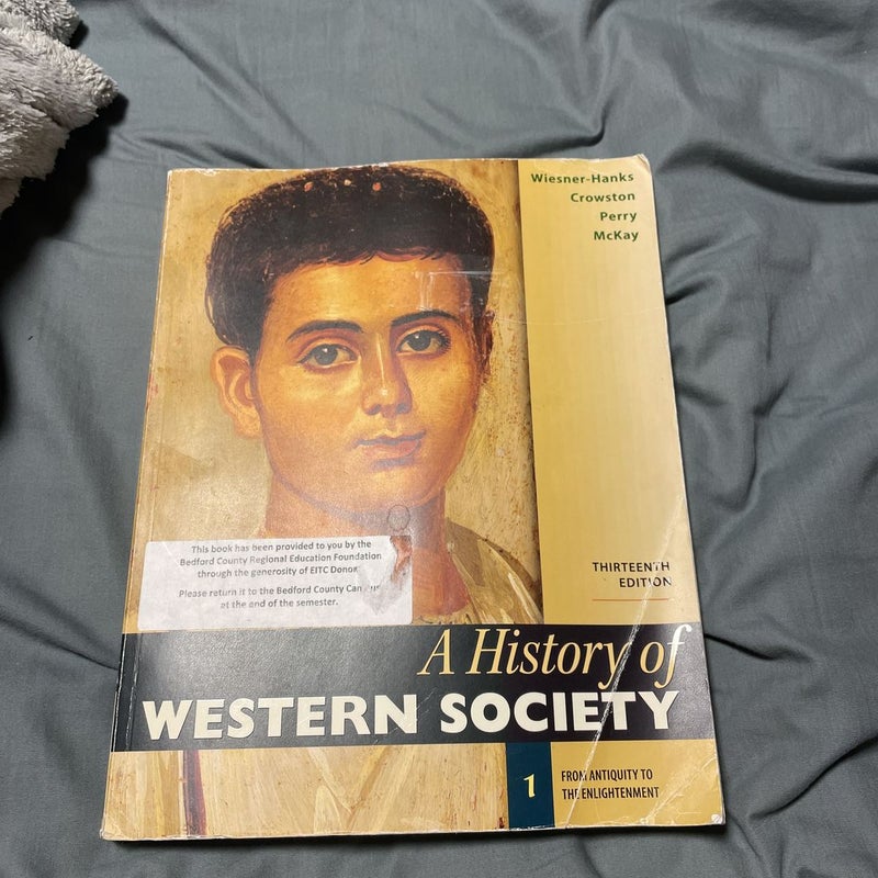 A History of Western Society, Volume 1
