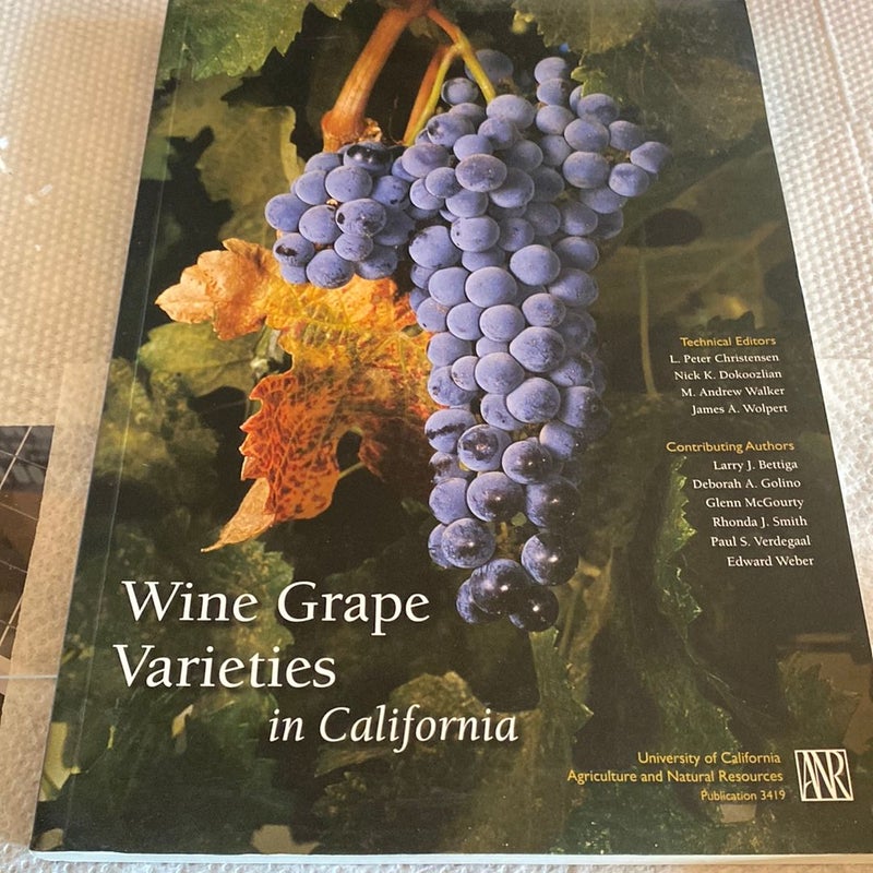 Wine Grape Varieties in California 