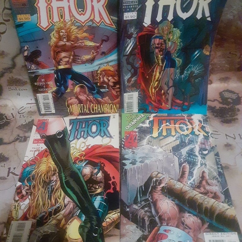 Thor 491-502, Marvel Comics Lot 