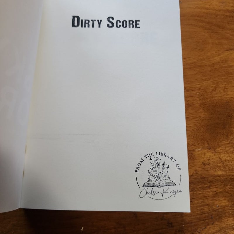 Dirty Score, a Rough Riders Hockey Novel