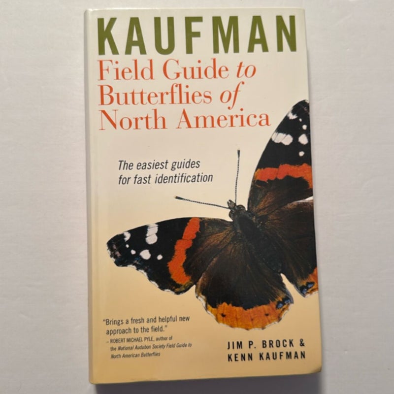 Kaufman Field Guide to Butterflies of North America