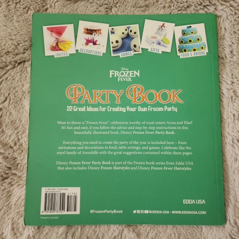 Disney Frozen Fever Party Book