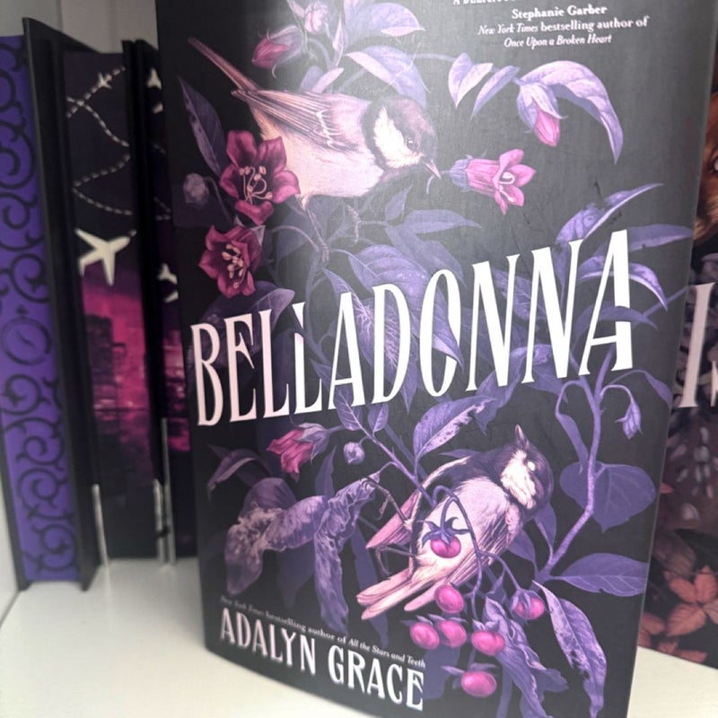 Fairyloot Ltd Ed Belladonna trilogy