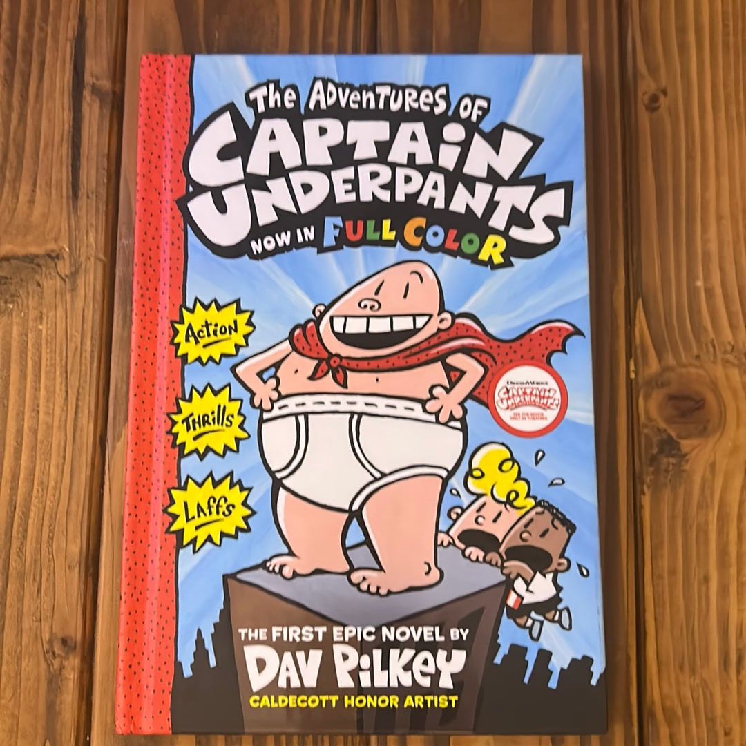 Captain Underpants Full Color Set #1-10 by Dav Pilkey