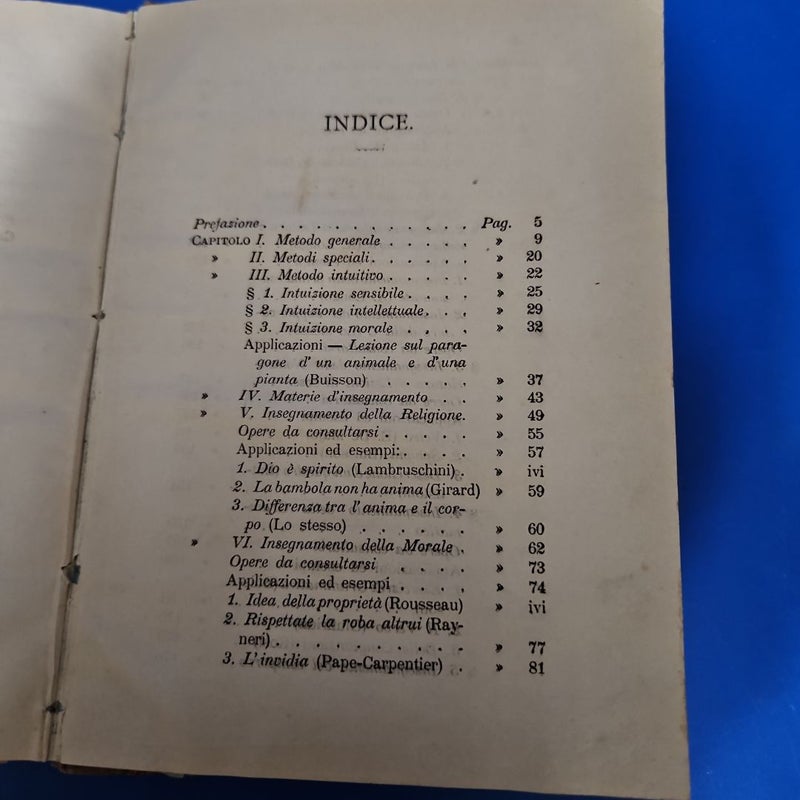 DIZIONARIO PEDAGOGICO (c1881)