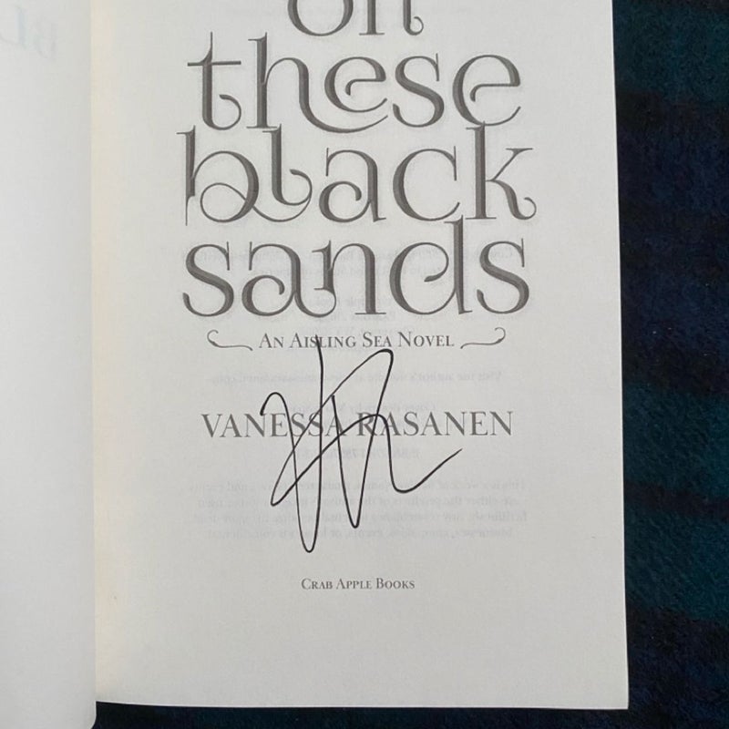 On These Black Sands-Signed