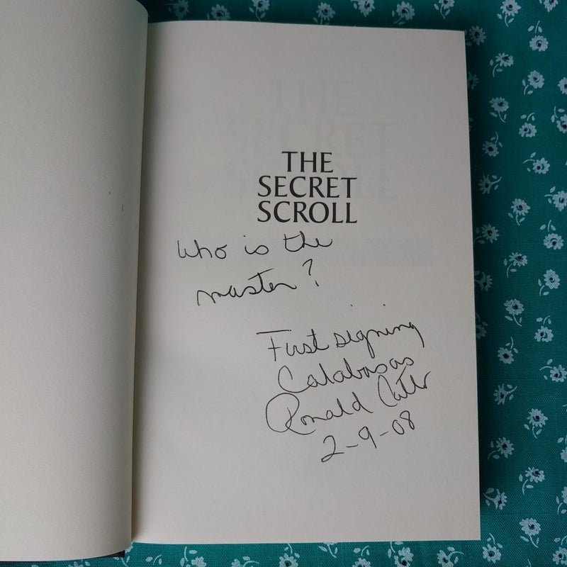 The Secret Scroll (Signed)