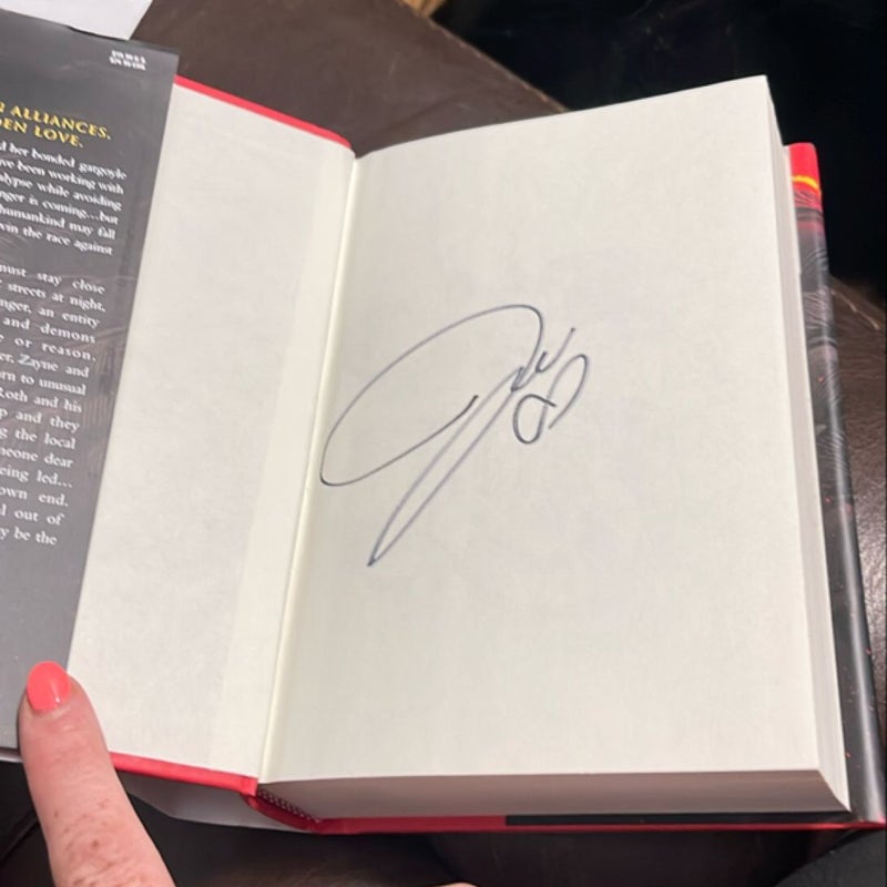 Signed copy of  Rage and Ruin