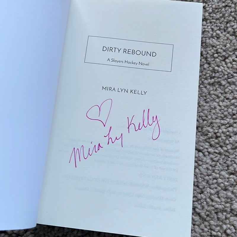 Dirty Rebound (signed)