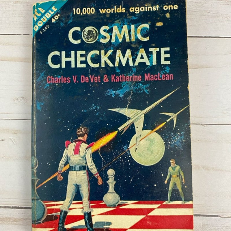 VTG Ace Double 1962 King of the Fourth Planet / Cosmic Checkmate Paperback Book