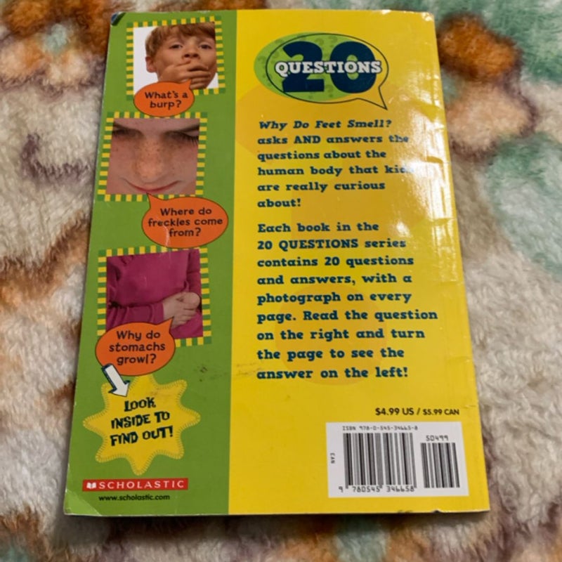 20 Questions #1: Why Do Feet Smell?