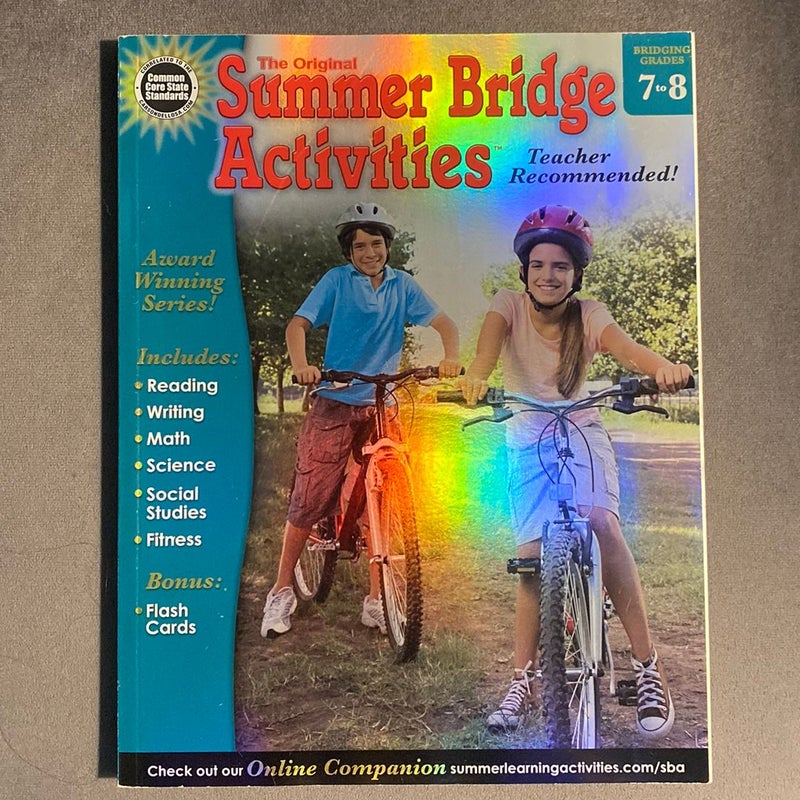 Summer Bridge Activities, Grades 7 - 8